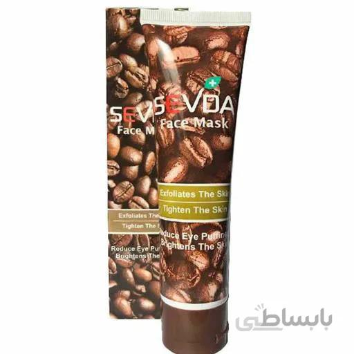 ماسک قهوه 100 میل سودا ا sevda cofee face mask