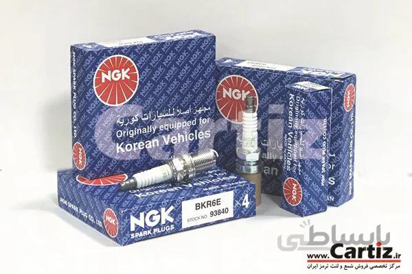 شمع تک پلاتین انژکتوری NGK ژاپن BKR6E-BLUE ا BKR6E-BLUE