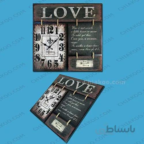 ساعت آنتیک مربعی طناب دار کد 5006C60