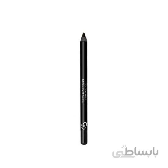 مداد چشم گلدن رز مدل Dream Eyes شماره 401 ا Golden Rose Black Dream Eyes Eye Pencil No. 401