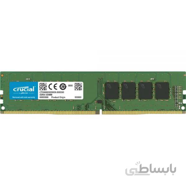 رم کروشیال 16 گیگ DDR4 باس 2666 ا Crucial DDR4 2666 SINGLE CHANNEL 16GB