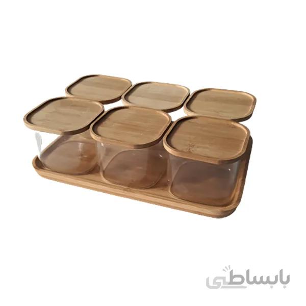 ست اجیل خوری بامبو اولالا شش عددی 7156
