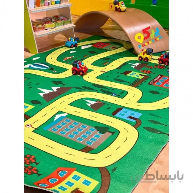فرش ماشین بازی کودک مدل 0348