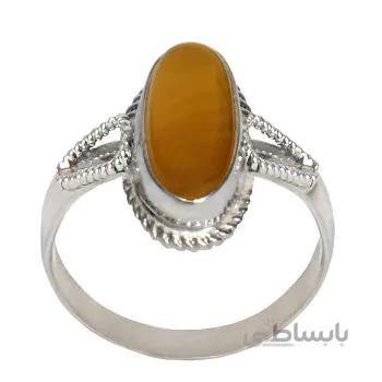 انگشتر نقره زنانه کد AW 040