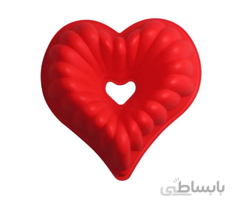 قالب سيليکوني قلب شيفون دار