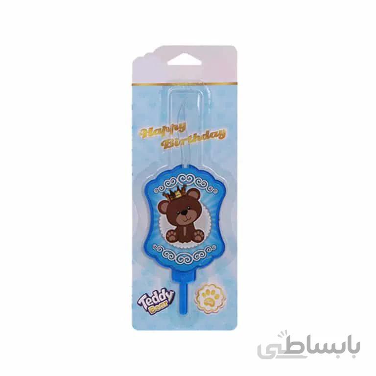 شمع تم تولد تدی پسر مدل STC290