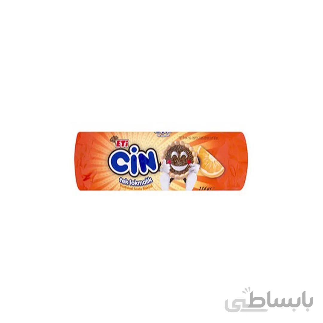 بیسکویت اتی با کرم پرتقالی 114 گرم Eti
