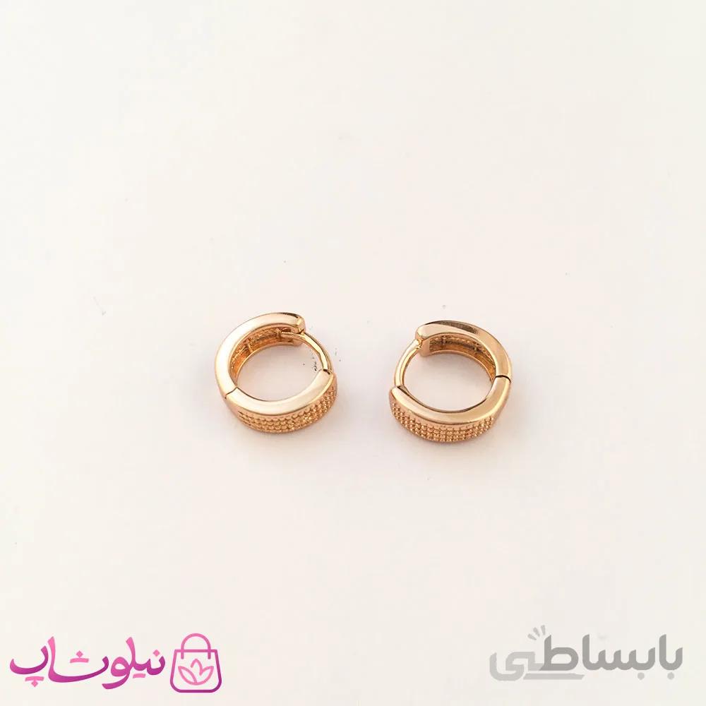 گوشواره حلقه ای کوچک زنانه ژوپینگ کد 2358