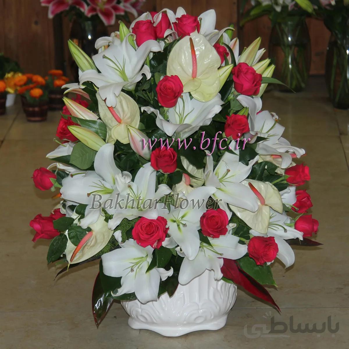 گلدان گل کد 1079599