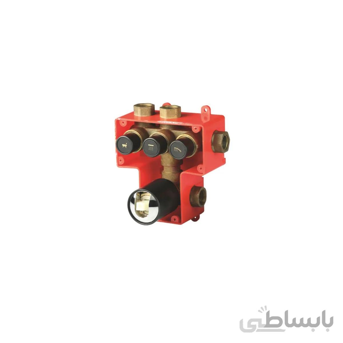 مغزی مرکزی شیر دوش توکار kwc مدل ورونا تیپ 3