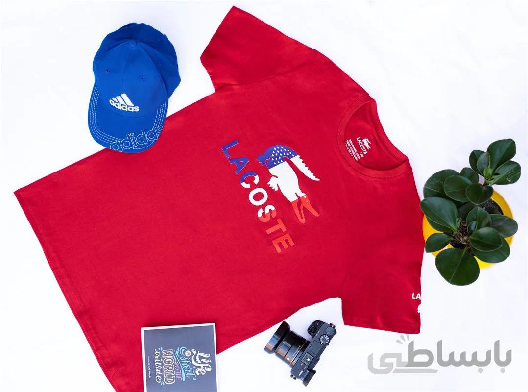 تی شرت مردانه برند lacoste