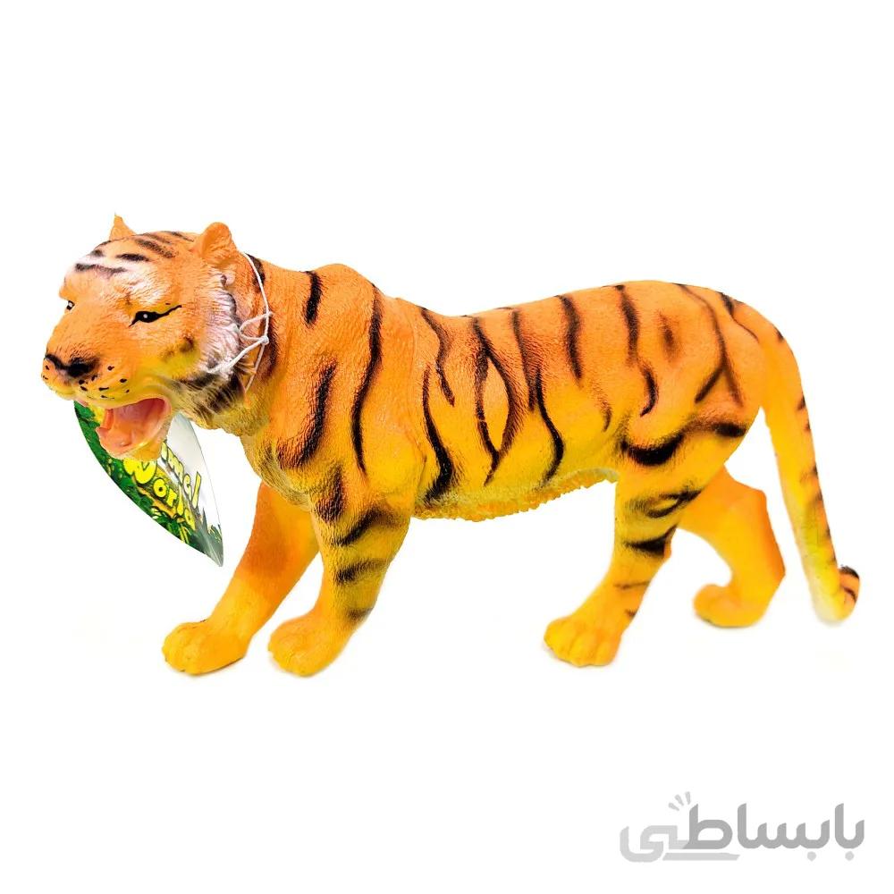 فیگور ببر اسباب بازی پلاستیکی توپر ANIMAL WORLD
