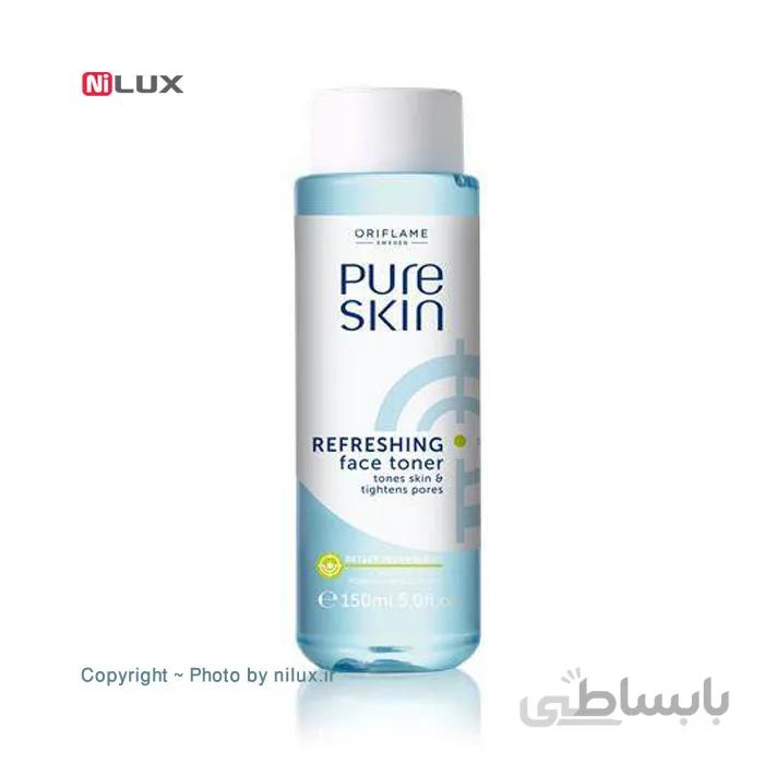 تونر پاک کننده اوریف لیم مدل Pure Skin حجم 150 میلی لیتر