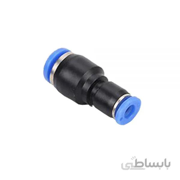 رابط متغییر پنوماتیک بین راهی 4 به 8 میلی متر / Variable diameter Pneumatic Connectors Push 4mm to 8mm