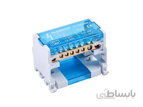 ترمینال توزیع دو پل 8 پیچ 80 آمپر FJ-208/80B