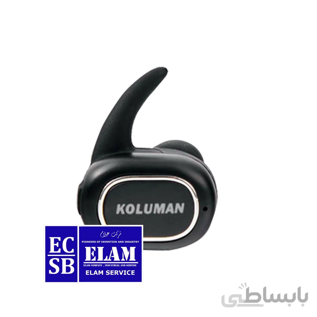 هندزفری بلوتوث Koluman KB-T135 مشکی ا Koluman KB-T135 handsfree bluetooth