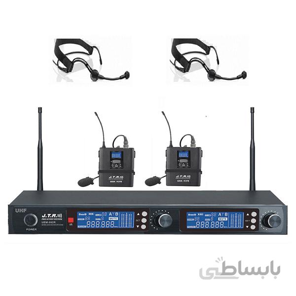 میکروفن بی سیم JTR مدل UEM-992TB