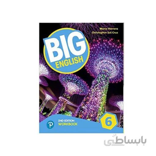 big english 6 student book 2nd edition+qr گلاسه