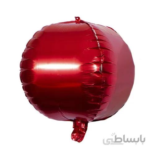 بادکنک فویلی ۴ بعدی قرمز