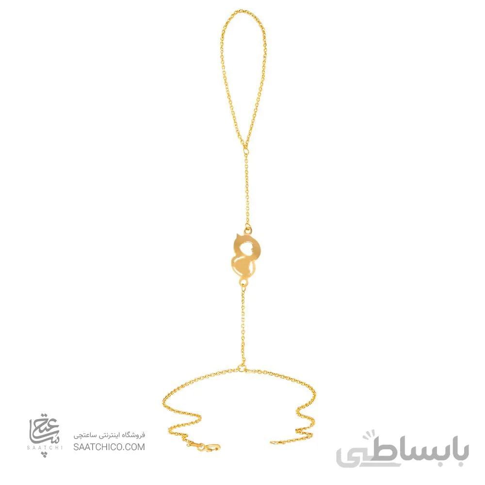 تمیمه طلا زنانه طرح قلب کد LT404