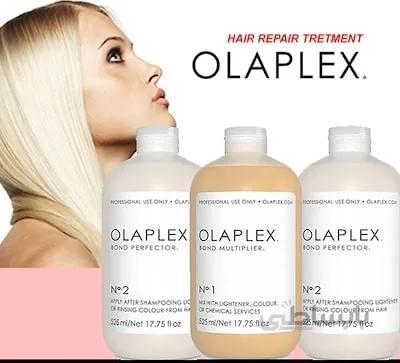 سرم مو اولاپلکس مدل salon kit حجم ۵۲۵ میلی لیتر بسته ۳ عددی