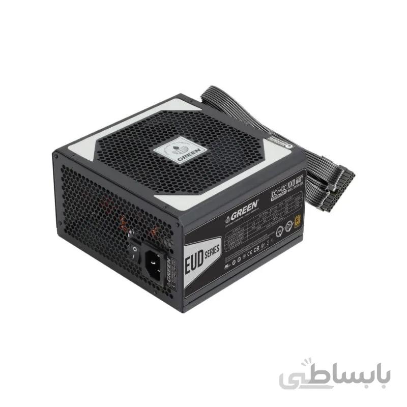 منبع تغذیه پاور گرین 430 وات مدل green power gp430a eud ا GP430A-EUD