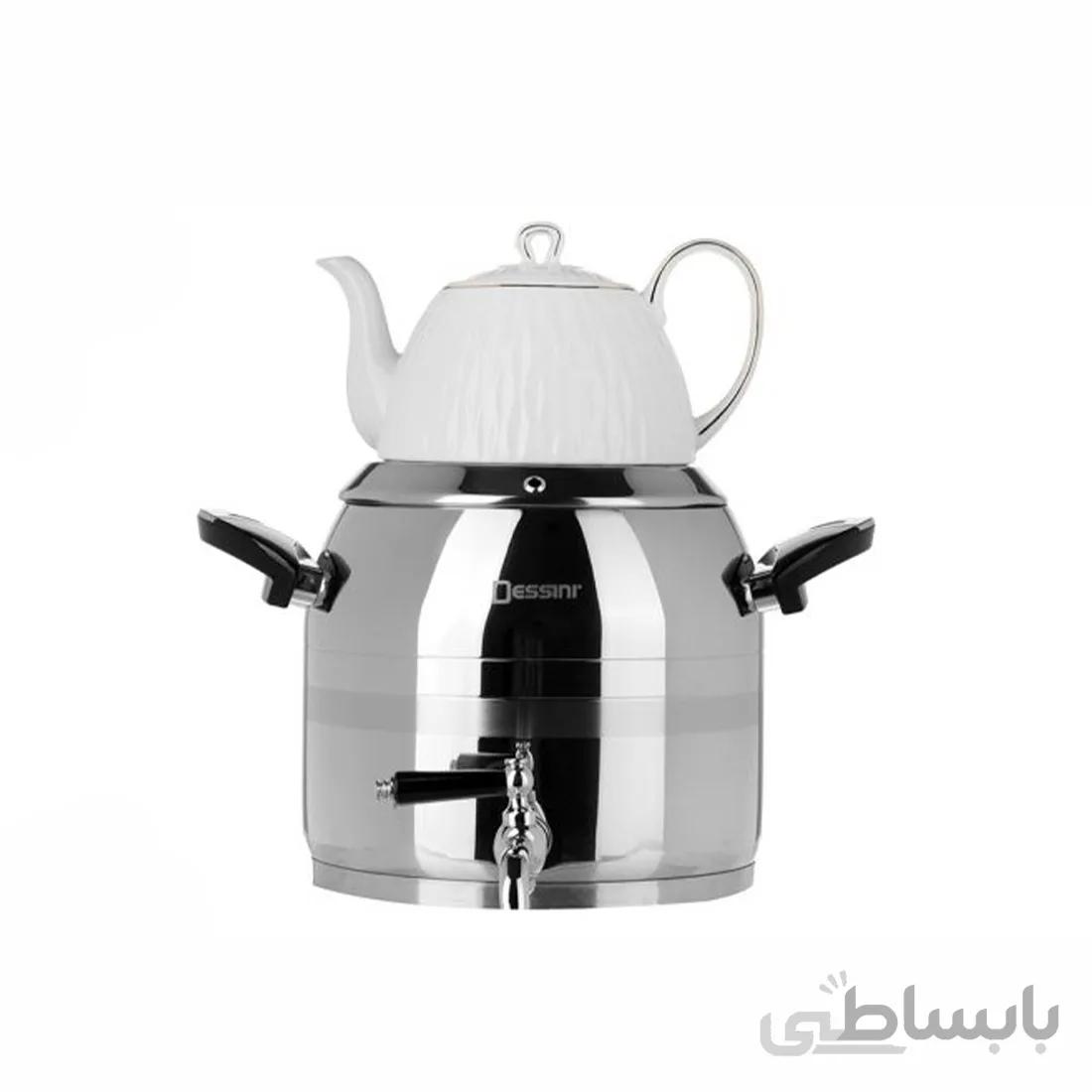 کتری و قوری دسینی ظرفیت ۶ لیتری