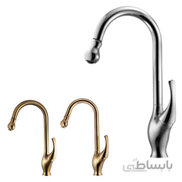 شیر آشپزخانه شلنگدار اوج مدل فونیکس