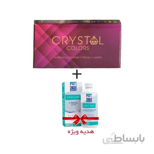 لنز رنگی فصلی ژلفلکس کریستال