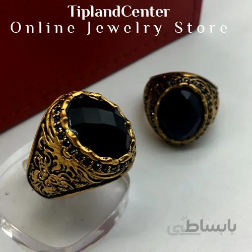 انگشتر نگین دار مردانه