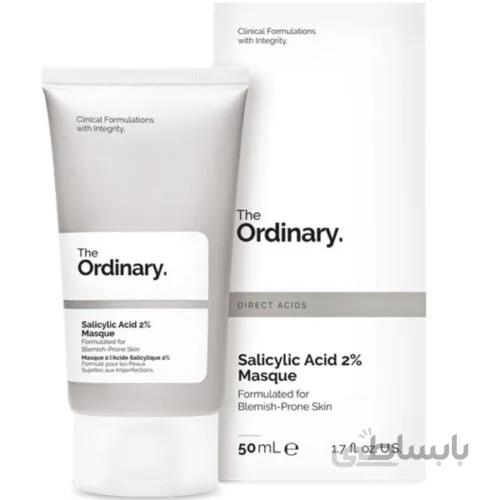 ماسک سالیسیلیک اسید ۲% اوردینری اصل | ضدلک، شفاف کننده، لایه بردار | ۵۰ میل ا THE ORDINARY Salicylic Acid 2% Masque (50ml)