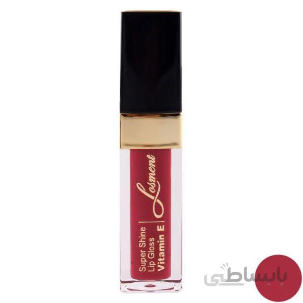رژلب مایع سوپرشاین لوسمنت حاوی روغن آرگان شماره L552 ا Losment Supper Shine Lipgloss with Argan Oil L552