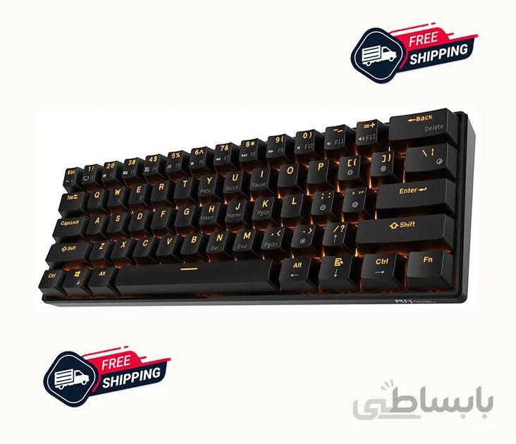 کیبورد بلوتوثی Royal kludge rk61 rgb