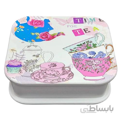 جعبه رنگی طرح دار