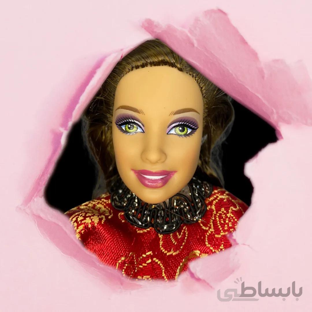 عروسک مدل باربی ارتفاع 30 سانت کد 07