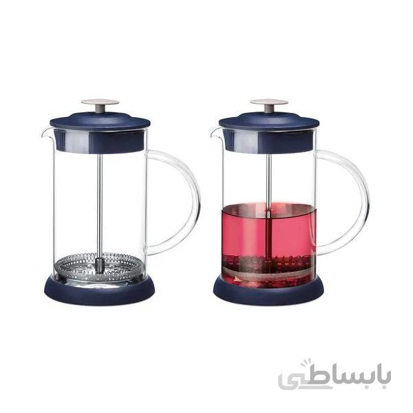 فرنچ پرس 600 میلی لیتر مدل Paule Lacivert مادام کوکو