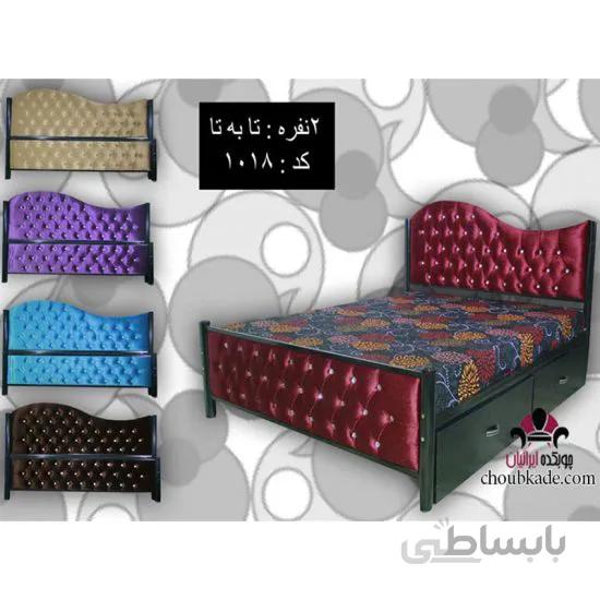 تخت خواب دو نفره لمسه تا به تا