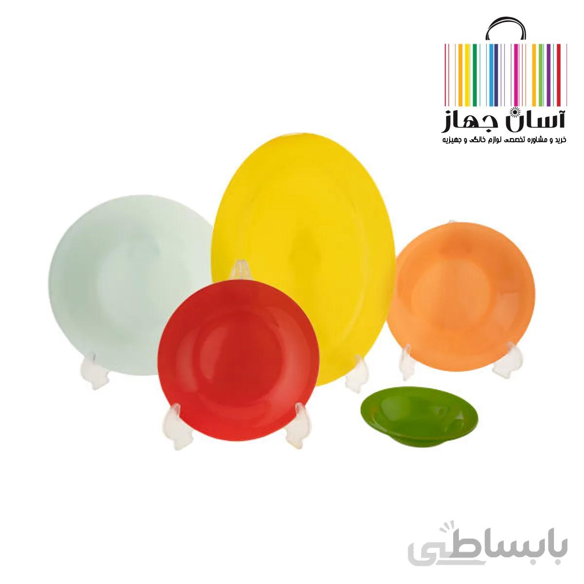 سرویس غذا خوری 25 پارچه آذین اوپال کد 139