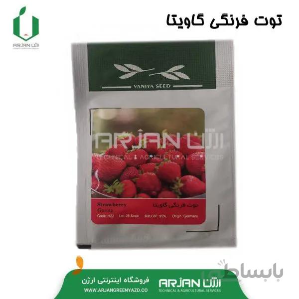 بذر توت فرنگی گاویتا 25 عددی