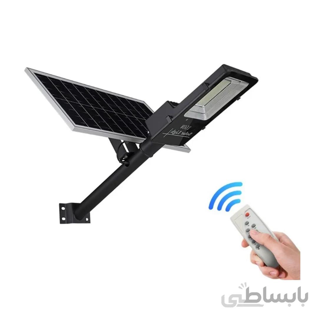 چراغ پروژکتور خیابانی خورشیدی 100 وات ا 100w Outdoor Lighting Led Solar Street