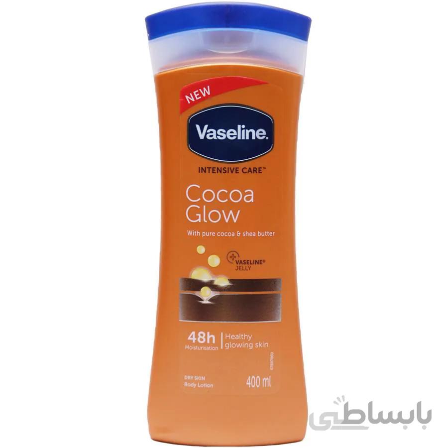 وازلین cocoa glow (ماندگاری 48 ساعت)