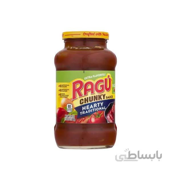 سس اسپاگتی RAGU سنتی تکه دار