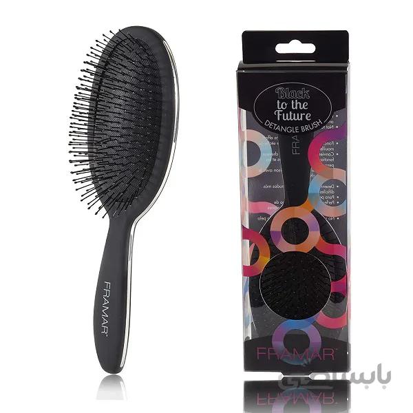 برس مو فرامار مدل DETANGLE BRUSH رنگ مشکی