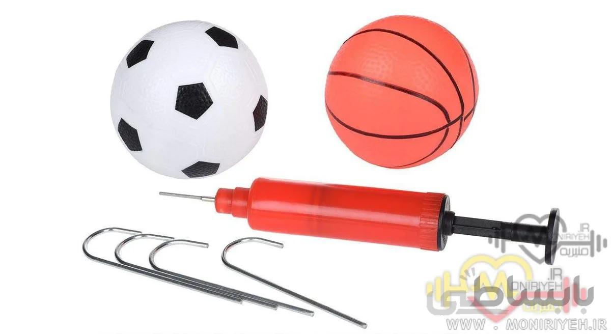دروازهfootballو تختهbasketballمدلfootball basketball 2IN1