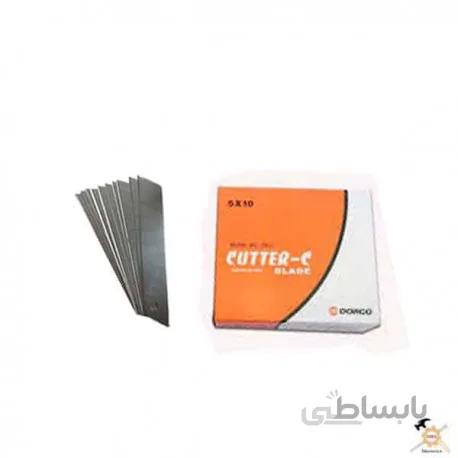 تیغ کاتر بزرگ دورکو بسته 10 عددی