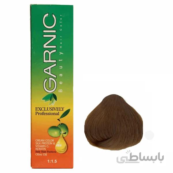 کیت رنگ موی سری شکلاتی-قهوه ای شکلاتی متوسط شماره 5.65 گارنیک GARNIC