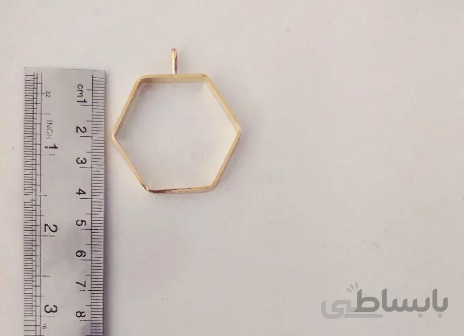 قاب برنجی بدون کفه چندضلعی