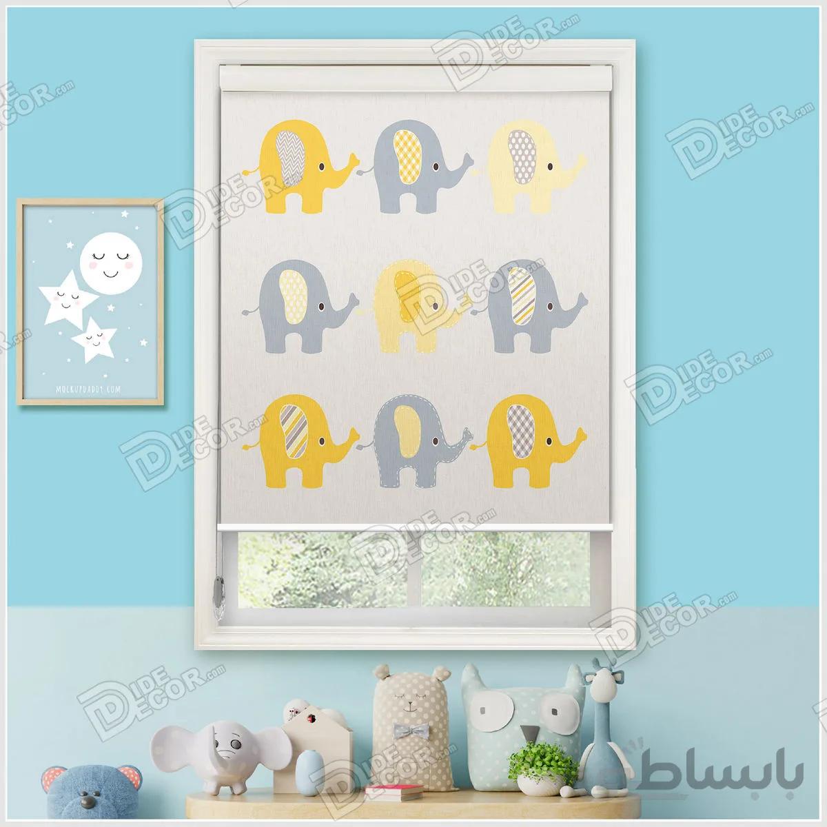 پرده شید کودک کد skp 26