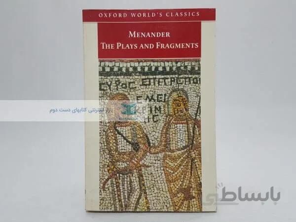 The Plays and Fragments Book by Menander
