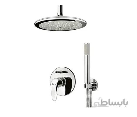 دوش توکار مدل فلور کروم تیپ 3 کلار (Kelar)